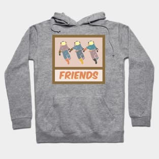 "Friends" Astronauts Hoodie